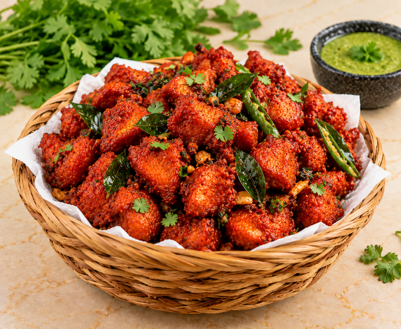 Chicken 65 at Kalam Restaurant